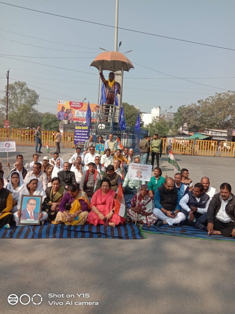 बाबा साहेब का अपमान, नहीं सहेगा हिंदुस्तान _रतलाम कांग्रेस